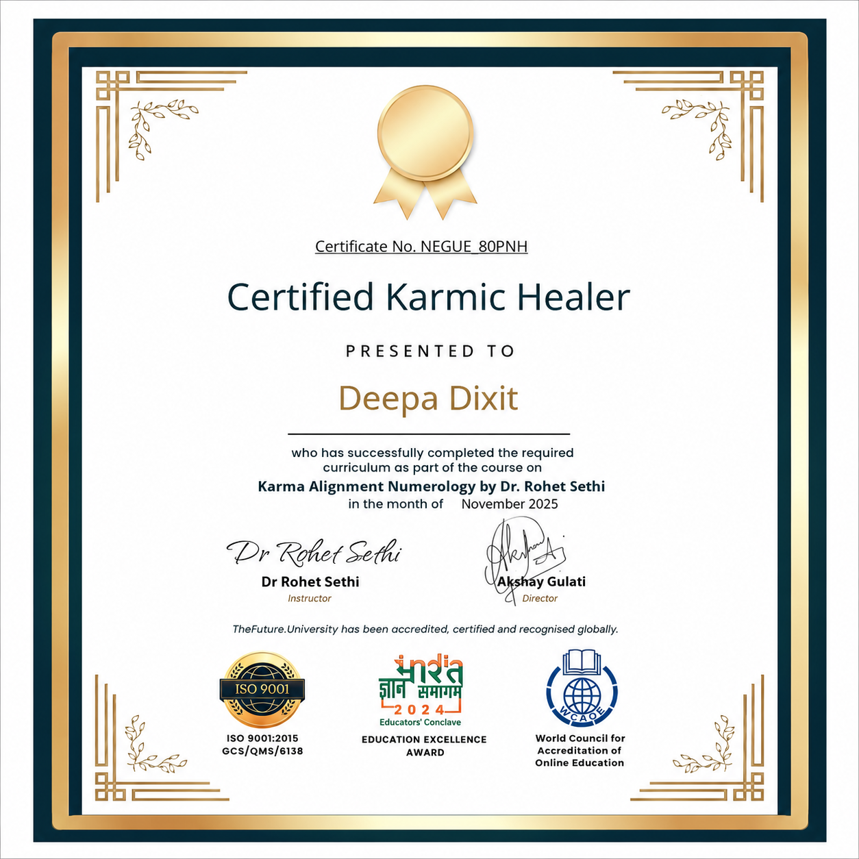 Certificate 2